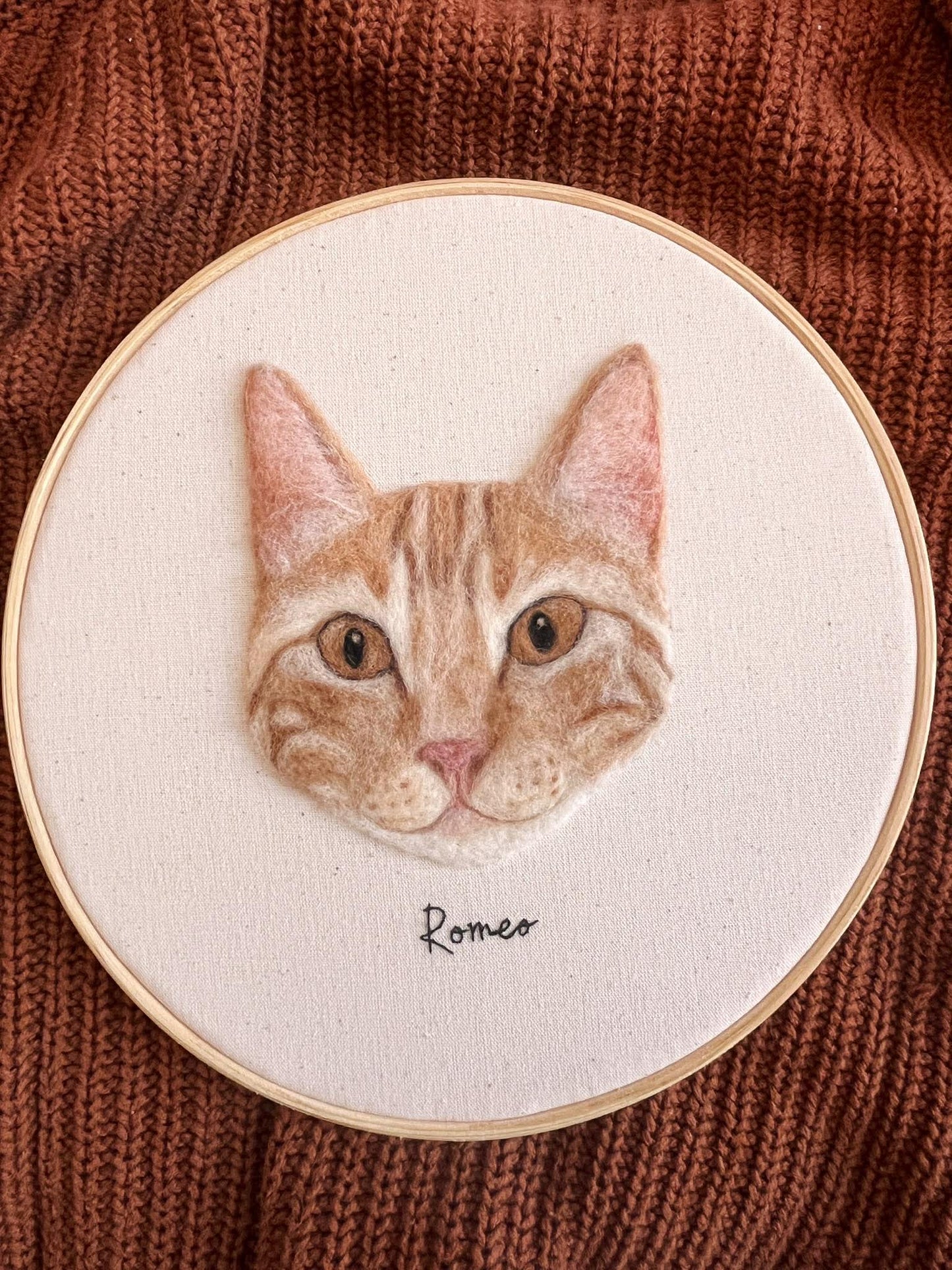 Pet Felt Portrait