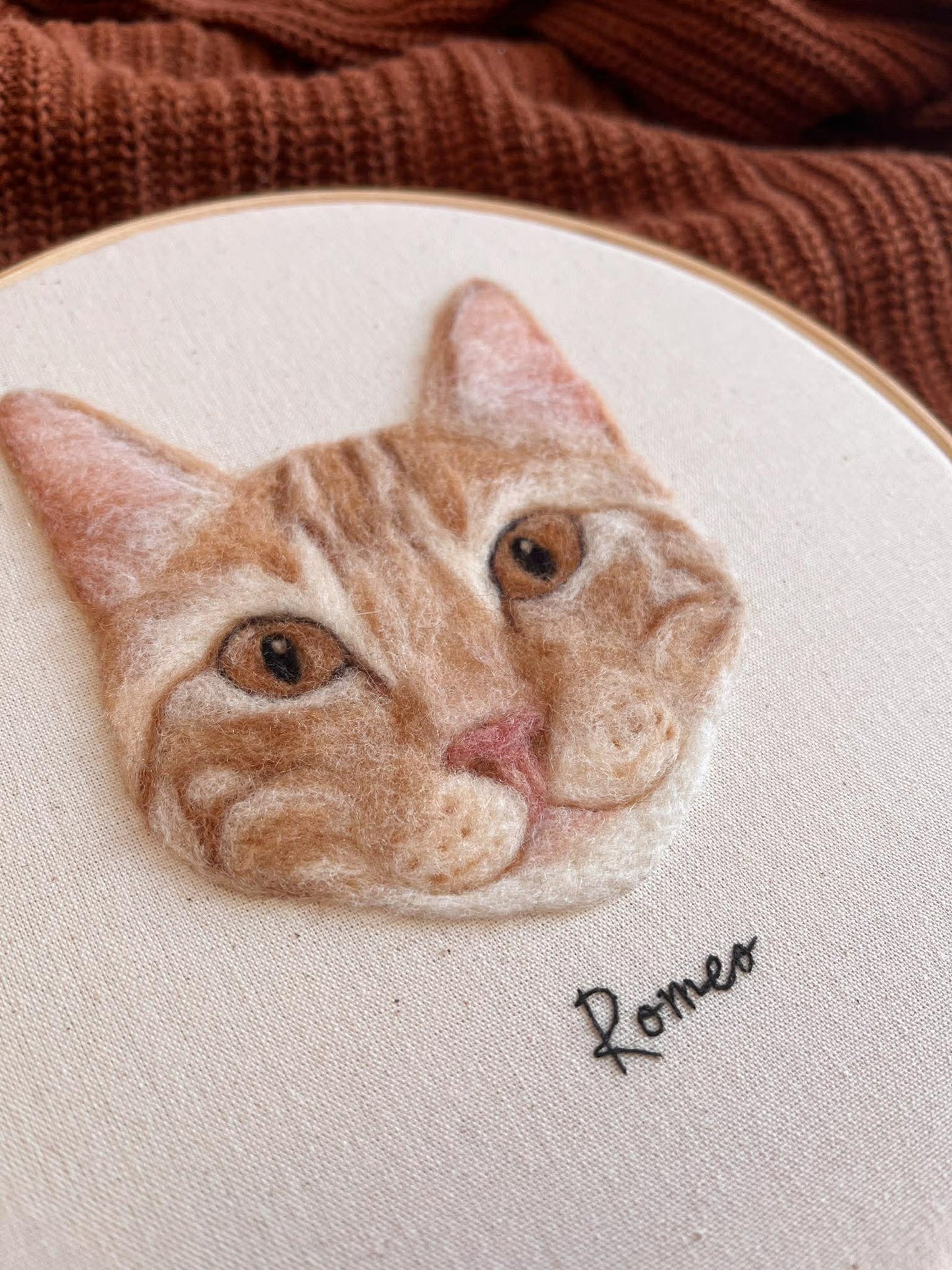 Pet Felt Portrait