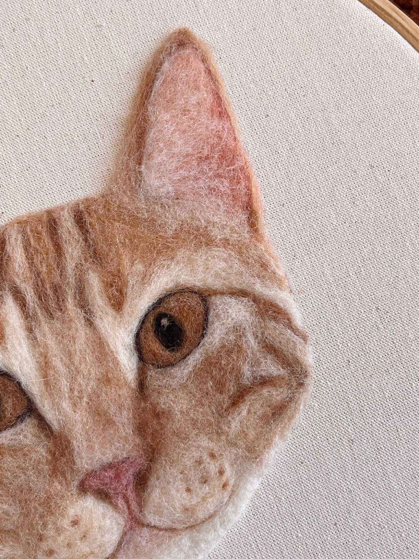Pet Felt Portrait