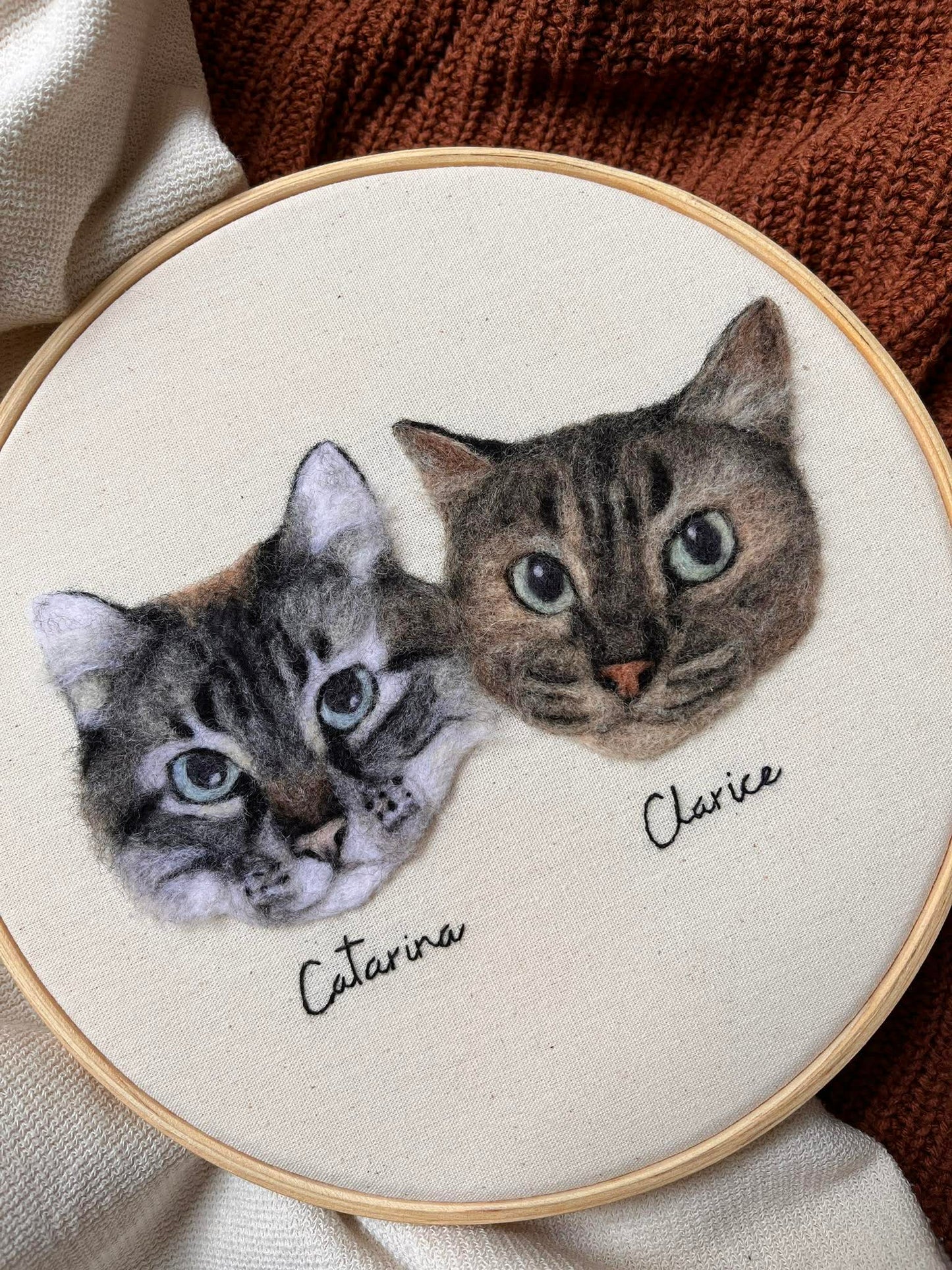 Pet Felt Portrait