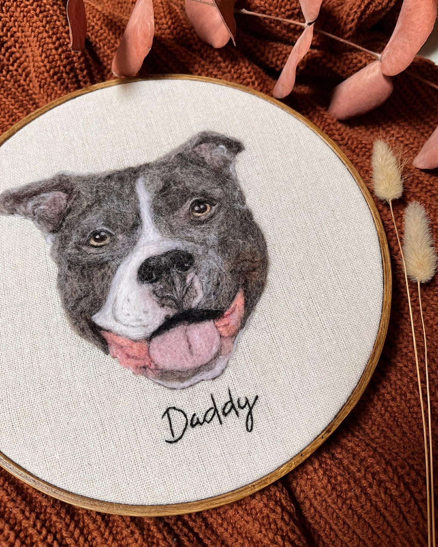 Pet Felt Portrait